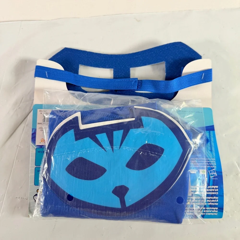 PJ Masks Catboy Power Heroes Costume Set Light-Up Mask Cape Accessory Kit New